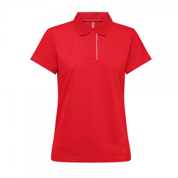 THC DYNAMIC WOMEN. Polo tecnica donna - Rosso