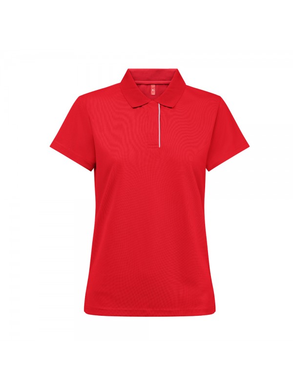 THC DYNAMIC WOMEN. Polo tecnica donna - Rosso