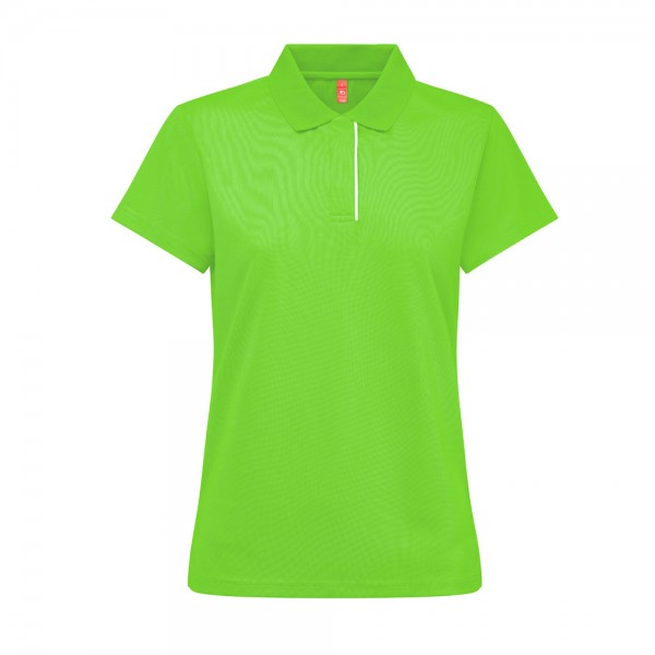 THC DYNAMIC WOMEN. Polo tecnica donna - Lime