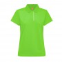 THC DYNAMIC WOMEN. Polo tecnica donna - Lime