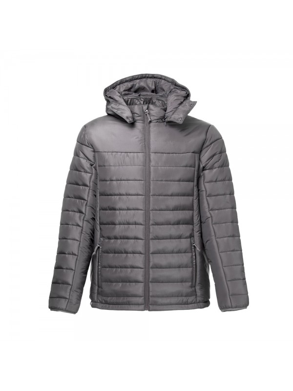 THC SHIELD. Giacca con cappuccio da uomo - Grigio THC SHIELD. Giacca con cappuccio da uomo - Grigio
