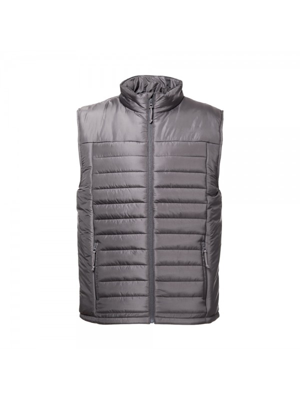 THC CLOUD. Gilet imbottito (unisex) - Grigio THC CLOUD. Gilet imbottito (unisex) - Grigio