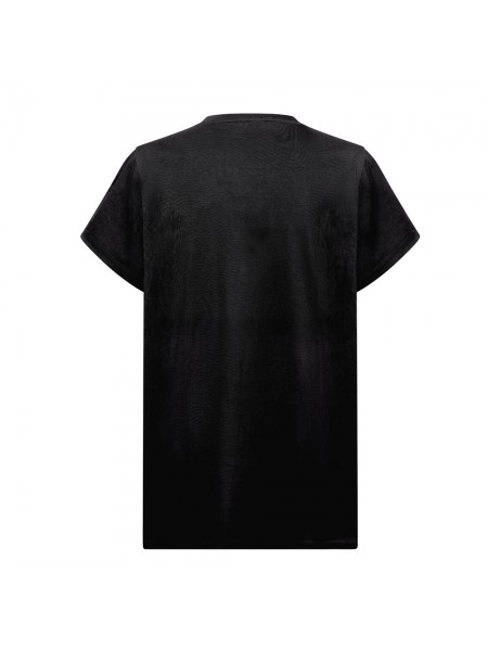 THC SOFIA REGULAR. T-shirt donna taglio regolare - Nero THC SOFIA REGULAR. T-shirt donna taglio regolare - Nero
