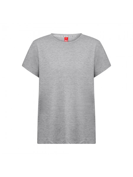 THC SOFIA REGULAR. T-shirt donna taglio regolare - Grigio chiaro mélange THC SOFIA REGULAR. T-shirt donna taglio regolare - Grigio chiaro mélange