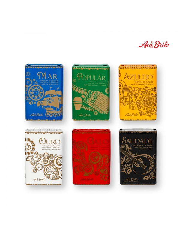 LUSITANOS. Saponette a base di sapone vegetale e arricchiti con olio d'oliva (75 g) LUSITANOS. Saponette a base di sapone vegetale e arricchiti con olio d'oliva (75 g)