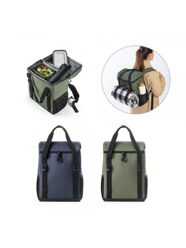 ROMA L. Zaino termico imbottito in poliestere riciclato 600D ripstop 16 L ROMA L. Zaino termico imbottito in poliestere riciclato 600D ripstop 16 L