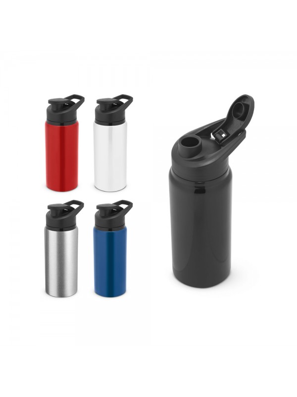 SHAWN. Borraccia sportiva in 100% alluminio riciclato 660 mL - Nero SHAWN. Borraccia sportiva in 100% alluminio riciclato 660 mL - Nero