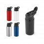 SHAWN. Borraccia sportiva in 90% alluminio riciclato 660 mL - Nero