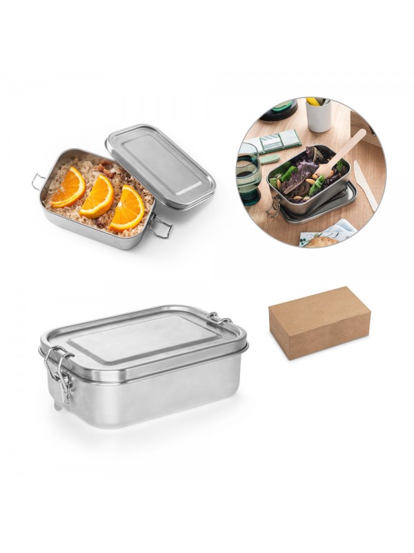 ALLSPICE. Porta pranzo. Robusta scatola ermetica in acciaio inox (90% riciclato) 750 mL
