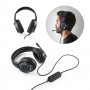 Thorne Headset RGB. Cuffie in ABS con cavo da 2 m, microfono e luci LED RGB