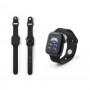 WILES. Smartwatch con schermo da 1.85", IPX4, autonomia di 3 giorni e cinturino in silicone