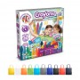 Crayon Factory Kit II. Gioco educativo fornito con una borsa regalo pieghevole in 190T