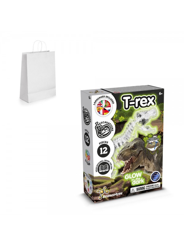 Fossil Excavation Kit II. Gioco educativo fornito con un sacchetto regalo in carta kraft (90 g/m²), realizzato con materiale certificato FSC™ e altri materiali controllati Fossil Excavation Kit II. Gioco educativo fornito con un sacchetto regalo in carta kraft (90 g/m²), realizzato con materiale certificato FSC™ e altri materiali controllati