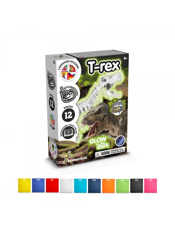 Fossil Excavation Kit IV. Gioco educativo fornito con un sacchetto regalo in tessuto non tessuto (80 g/m²) Fossil Excavation Kit IV. Gioco educativo fornito con un sacchetto regalo in tessuto non tessuto (80 g/m²)