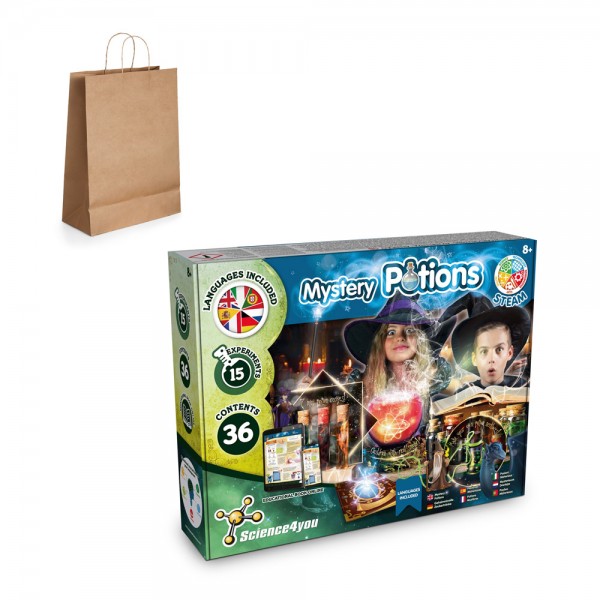 Mystery Potions Kit III. Kit educativo sacchetto regalo in carta kraft (115 g/m²)
