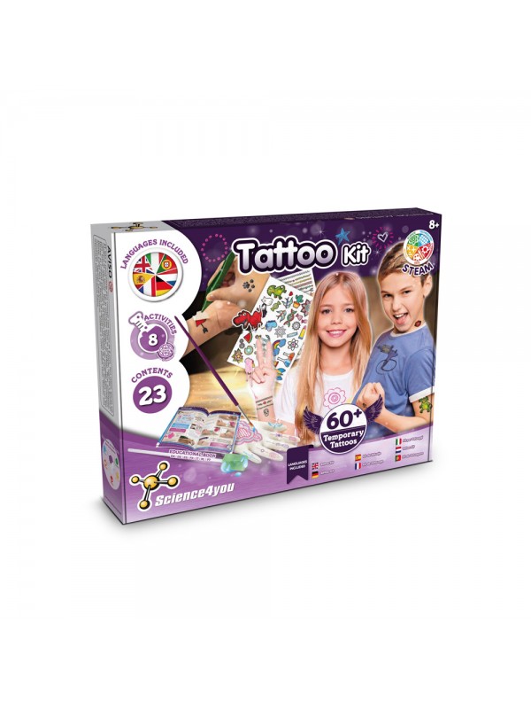 Tattoo Factory Kit I. Gioco educativo per bambini Tattoo Factory Kit I. Gioco educativo per bambini