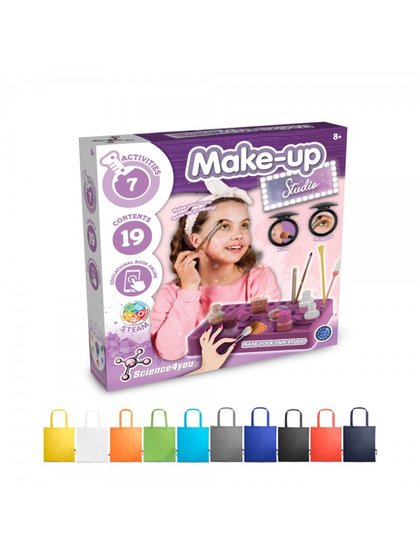 Makeup Studio Kit II. Kit educativo fornito con una borsa regalo pieghevole in 190T Makeup Studio Kit II. Kit educativo fornito con una borsa regalo pieghevole in 190T