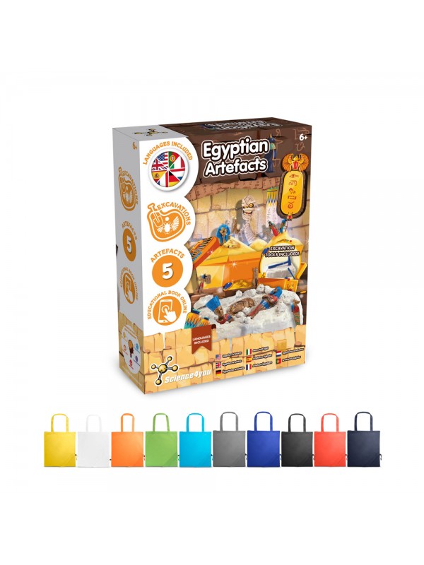 Ancient Egypt Excavation Kit V. Gioco educativo fornito con una borsa regalo pieghevole in 190T Ancient Egypt Excavation Kit V. Gioco educativo fornito con una borsa regalo pieghevole in 190T