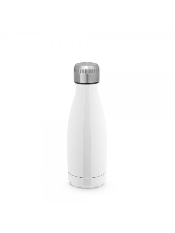 AMORTI S. Borraccia termica in acciaio inox per la sublimazion 380 mL - Bianco