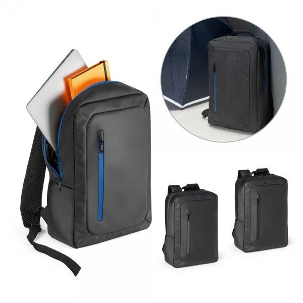 OSASCO. Zaino impermeabile porta PC Portatile 15'6'' in poliestere 600D