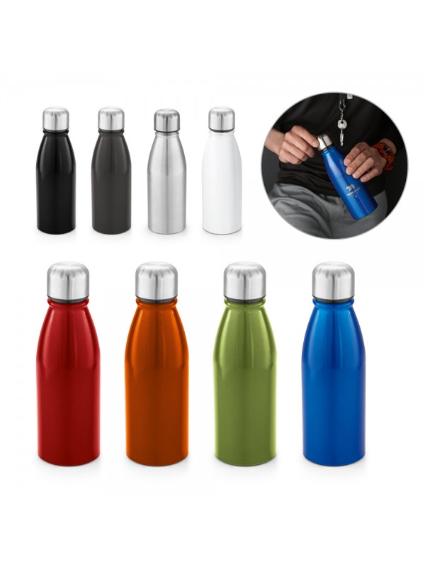 BEANE. Borraccia sportiva in alluminio 500 mL - Nero