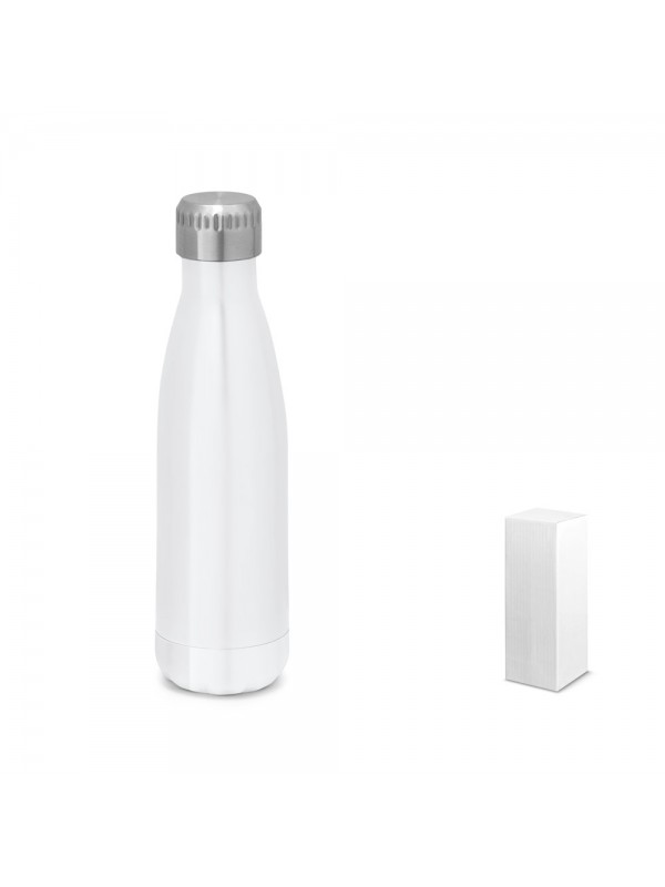 AMORTI M. Borraccia termica in acciaio inox per la sublimazion 510 mL - Bianco