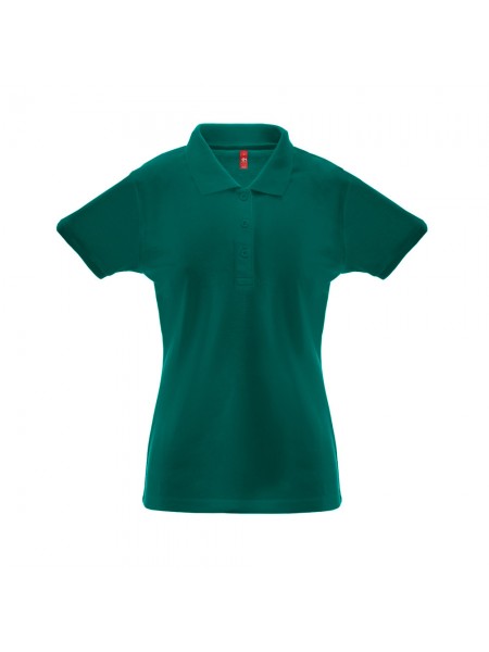 THC BERLIN WOMEN. Polo da donna - Verde scuro THC BERLIN WOMEN. Polo da donna - Verde scuro