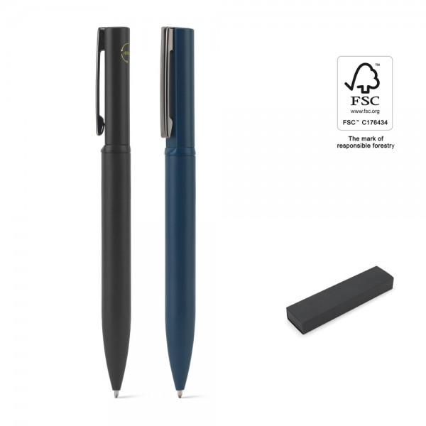 ELSIE. Elegante penna a sfera in metallo (riciclato al 60%)