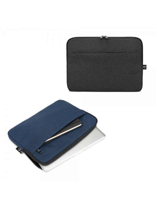 Newcastle. Cartella porta computer portatile da 14" in poliestere riciclato 600D ad alta densità Newcastle. Cartella porta computer portatile da 14" in poliestere riciclato 600D ad alta densità
