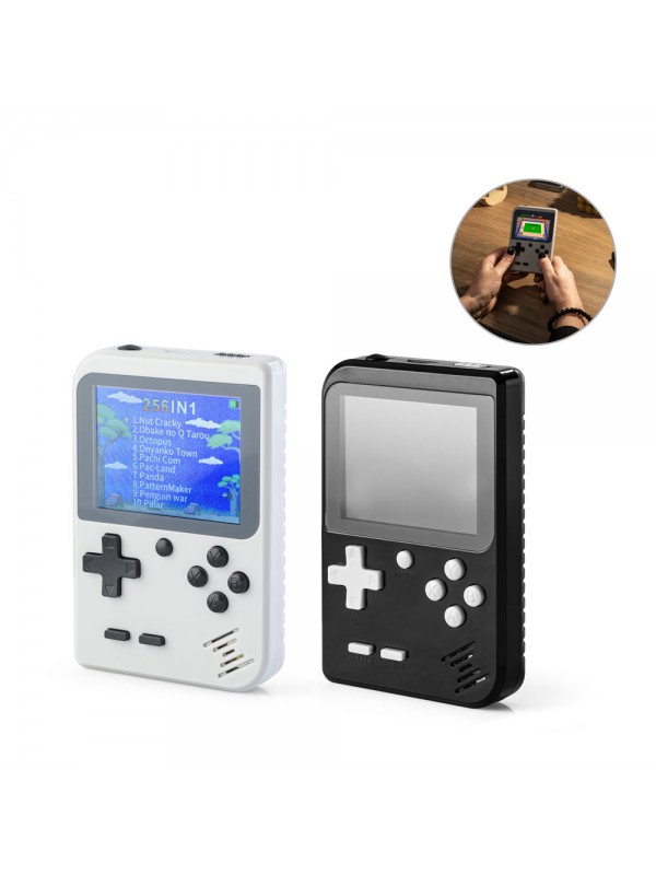 BOWSER. Console portatile con 256 giochi classici