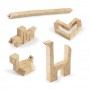 THINKO. Puzzle di 24 pezzi in legno