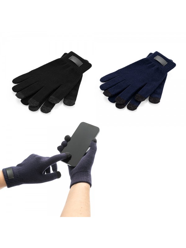 BURROW. Guanti in poliestere riciclato (100% rPET), con punta touch BURROW. Guanti in poliestere riciclato (100% rPET), con punta touch