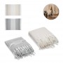 COMFY. Coperta in poliestere riciclato (100% rPET) (300 g/m²), effetto simile al mohair