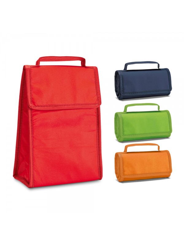 OSAKA. Borsa termica pieghevole 3 L in TNT (80 g/m²) - Rosso