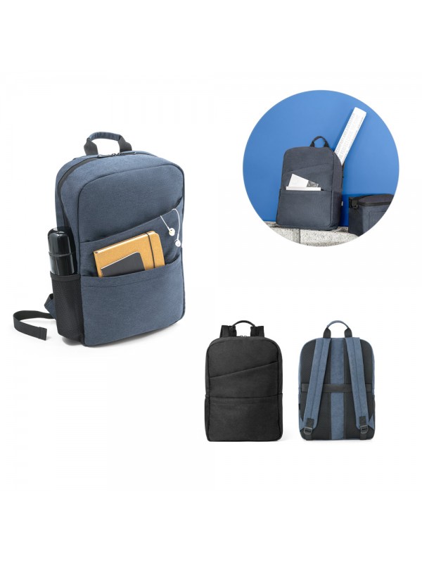 REPURPOSE BACKPACK. Zaino porta PC 15'6'' in 600D poliestere riciclato