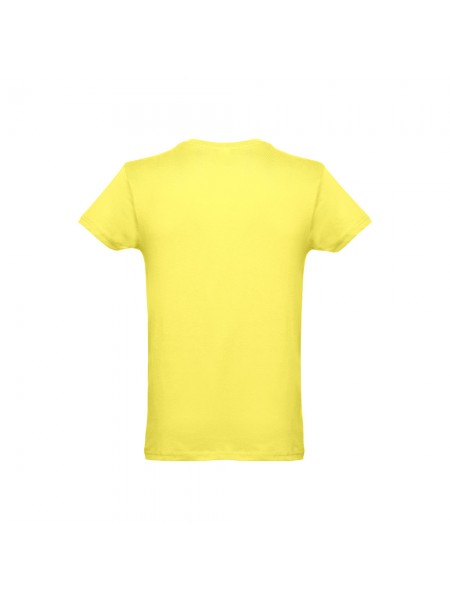 THC LUANDA II. T-shirt da uomo in formato tubolare di cotone - Giallo limone