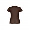 THC SOFIA II. T-shirt sfiancata da donna in cotone - Marrone scuro