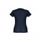 THC SOFIA II. T-shirt sfiancata da donna in cotone - Blu notte