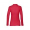 THC BERN WOMEN II. Polo a manica lunga da donna - Rosso