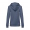 THC AMSTERDAM WOMEN II. Felpa da donna in cotone e poliestere - Blu mélange