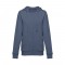 THC AMSTERDAM WOMEN II. Felpa da donna in cotone e poliestere - Blu mélange