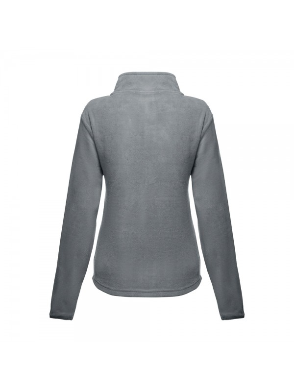 THC HELSINKI WOMEN II. Giacca in pile sfiancata in poliestere da donna - Grigio
