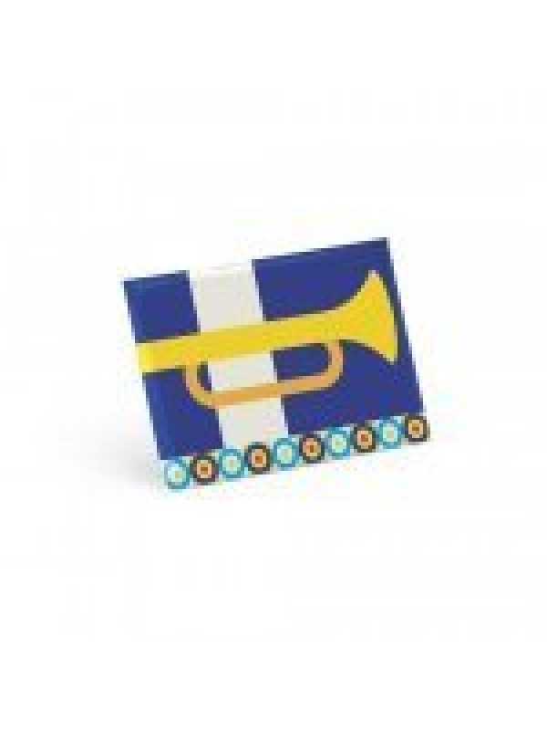 Button P'IN 14. Button P'IN 14. Pin rettangolare orizzontale con spilla
