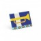 Button P'IN 14. Button P'IN 14. Pin rettangolare orizzontale con spilla