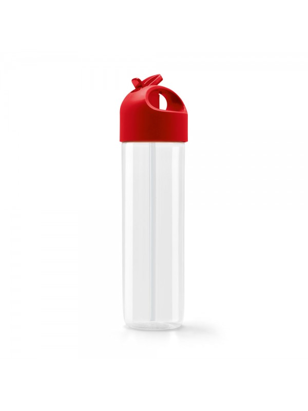 CONLEY. Borraccia sportiva in PS e PE 500 mL - Rosso