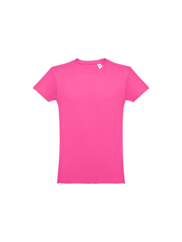 THC LUANDA. T-shirt da uomo in formato tubolare di cotone - Rosa THC LUANDA. T-shirt da uomo in formato tubolare di cotone - Rosa