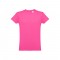 THC LUANDA. T-shirt da uomo in formato tubolare di cotone - Rosa