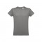 THC LUANDA. T-shirt da uomo in formato tubolare di cotone - Grigio