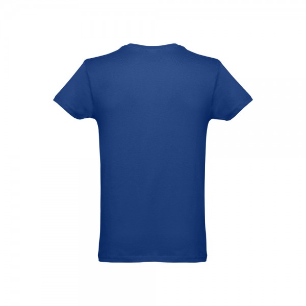 THC LUANDA. T-shirt da uomo in formato tubolare di cotone - Blu reale