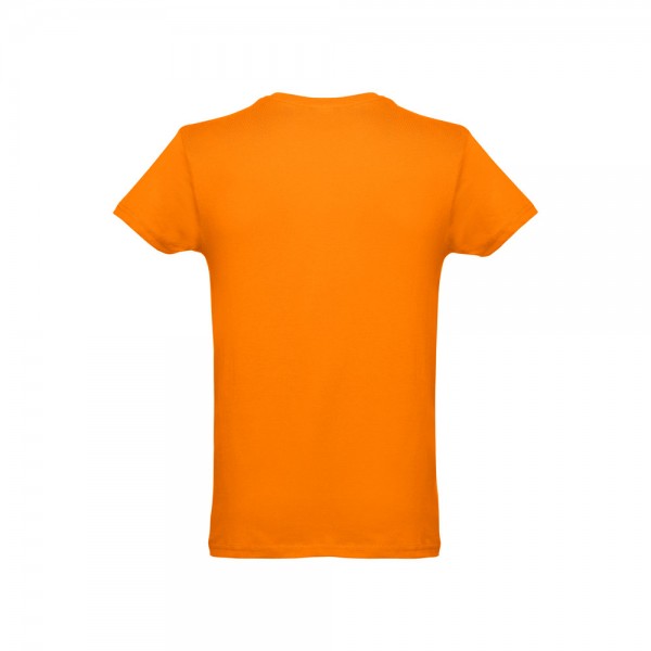THC LUANDA. T-shirt da uomo in formato tubolare di cotone - Arancione